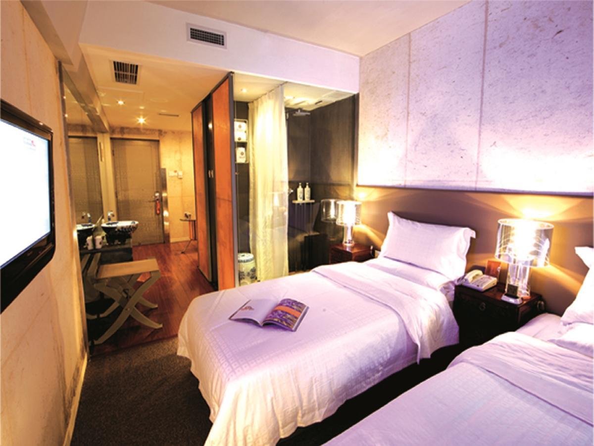 China Community Art Habitat Hotel Qingdao Bagian luar foto
