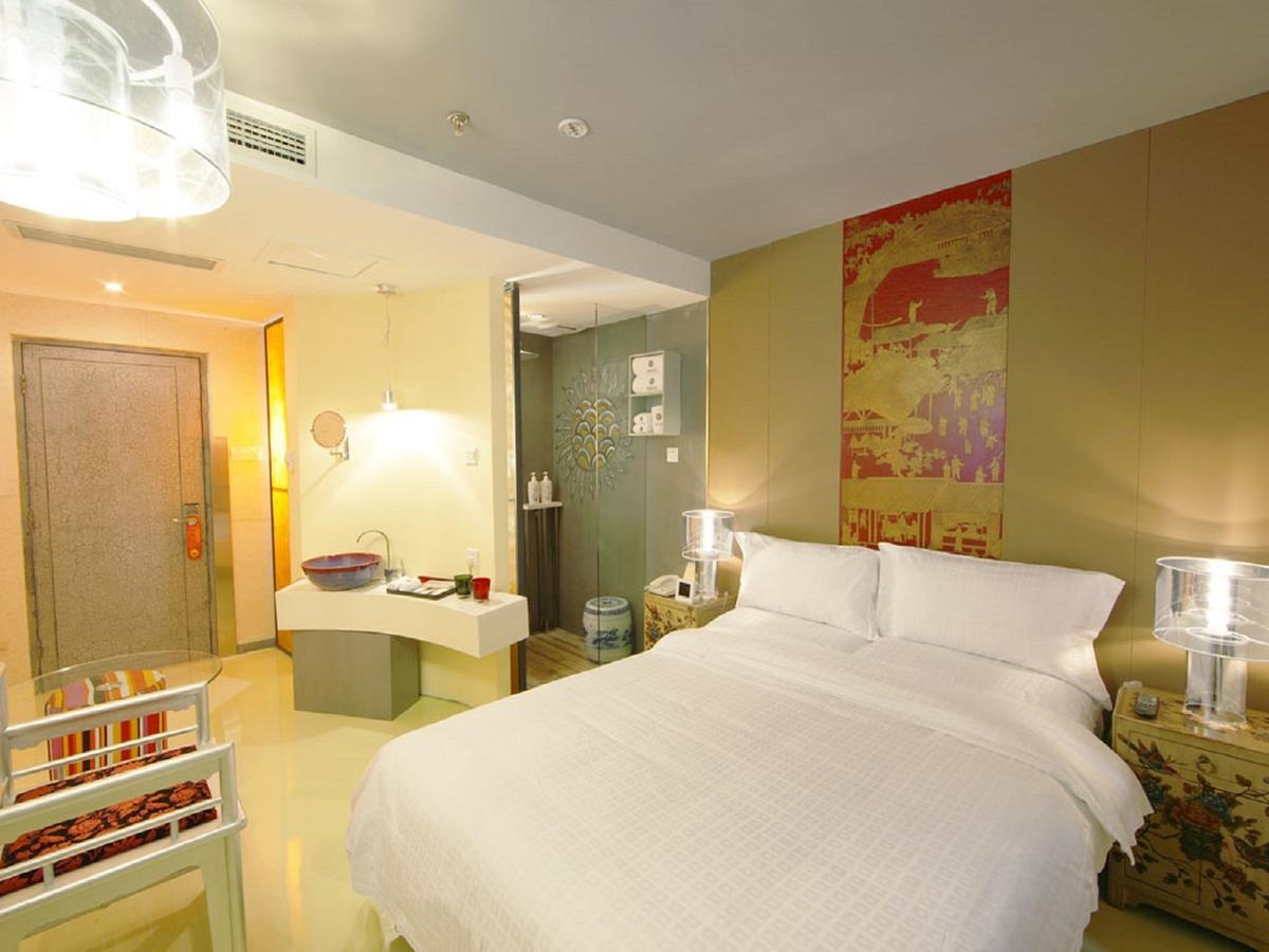 China Community Art Habitat Hotel Qingdao Bagian luar foto