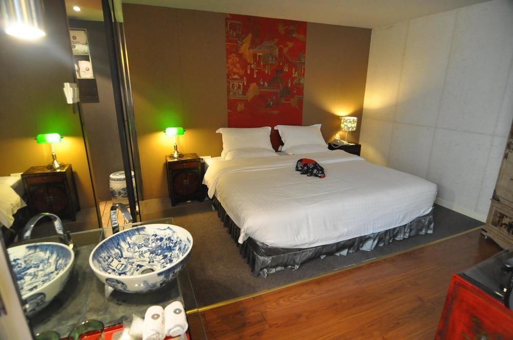 China Community Art Habitat Hotel Qingdao Bagian luar foto
